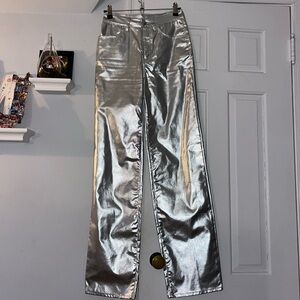 H&M DIVIDED silver pants